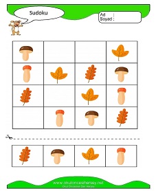 Sudoku Çocuk Bulmacaları